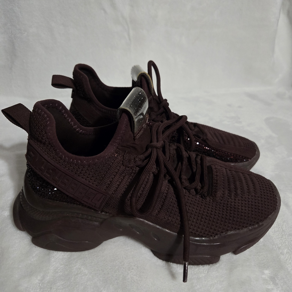 Steve Madden Wine Color Sneakers Sz 7